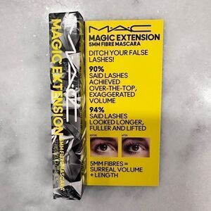 MAC Magic Extension 5MM Fibre Mascara Extensive Black NWT